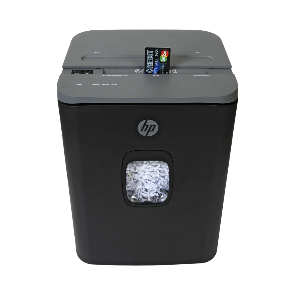 HP CC20 Cross-Cut Paper Shredder (20 Sheets) — Being Shipped