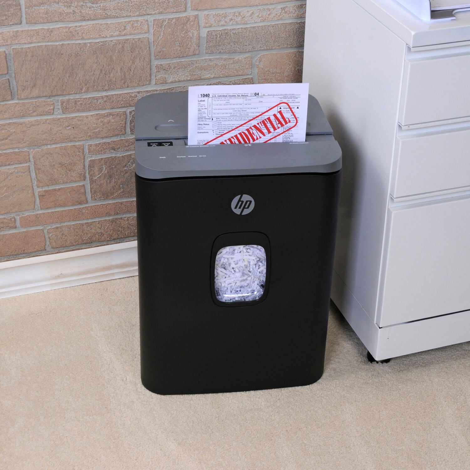 HP CC20 Cross-Cut Paper Shredder (20 Sheets) — Being Shipped