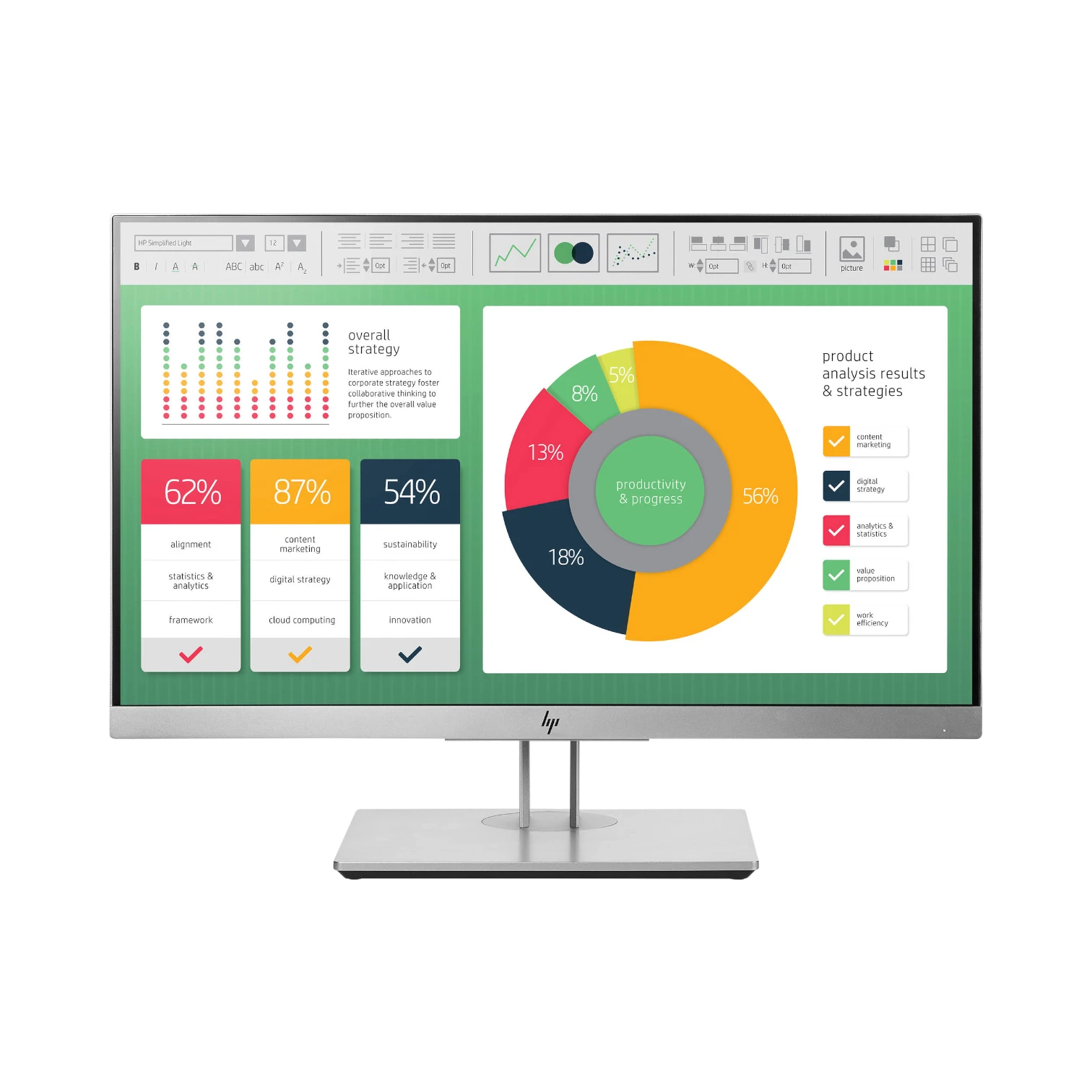 HP EliteDisplay E223 1FH45A8 21.5" 16:9 60Hz FHD IPS Monitor (Silver) — Being Shipped