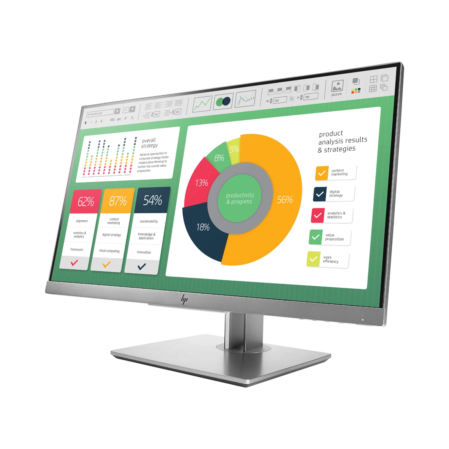 HP EliteDisplay E223 1FH45A8 21.5" 16:9 60Hz FHD IPS Monitor (Silver) — Being Shipped