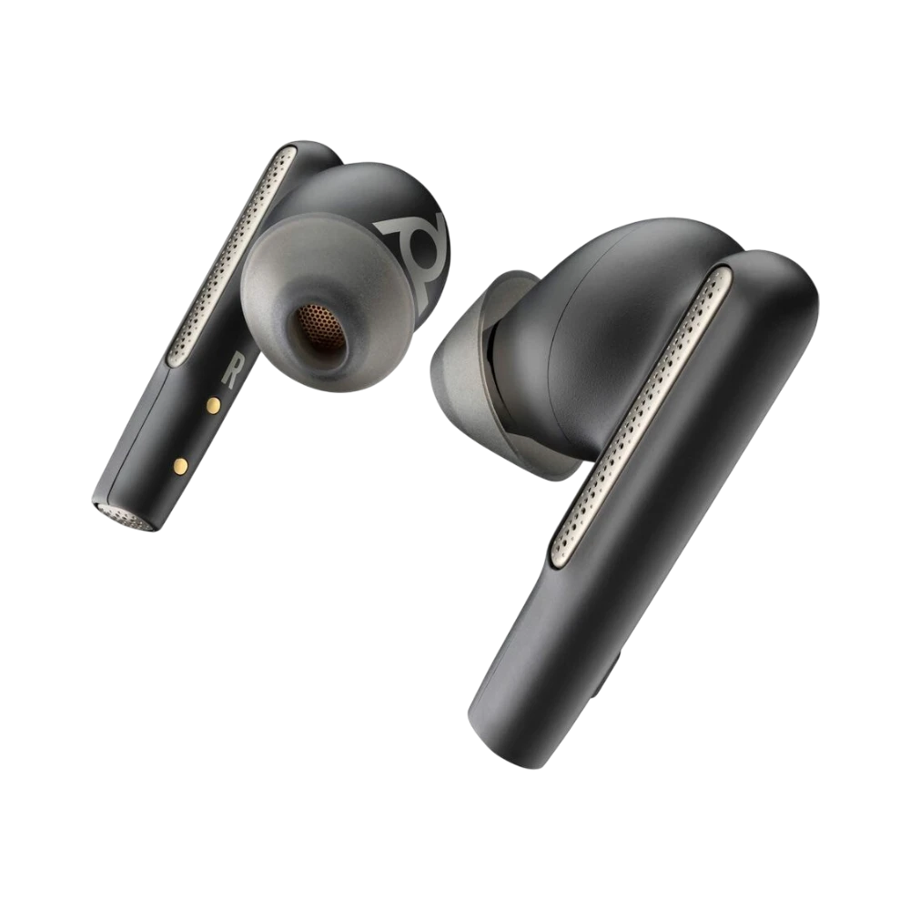 Poly Voyager Free 60 UC Earbuds (Carbon Black, Microsoft Teams Certified) — Being Shipped