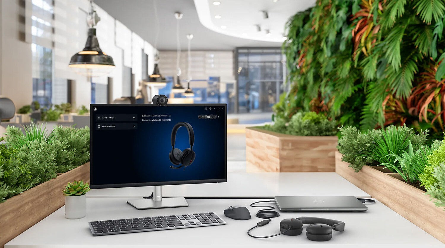 Dell WH5024 Pro Wired Active Noise Cancelling Headset — Being Shipped