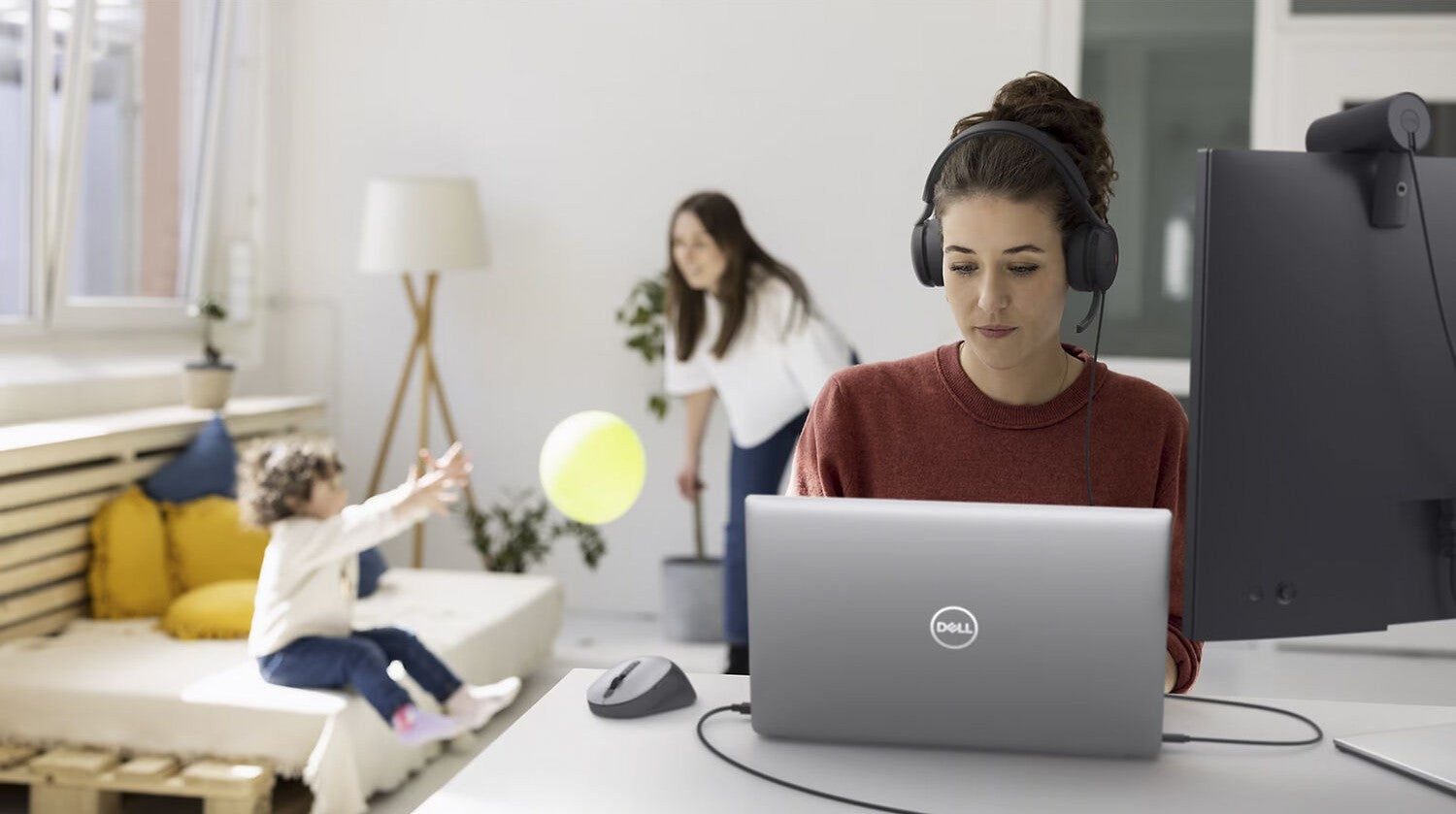 Dell WH5024 Pro Wired Active Noise Cancelling Headset — Being Shipped