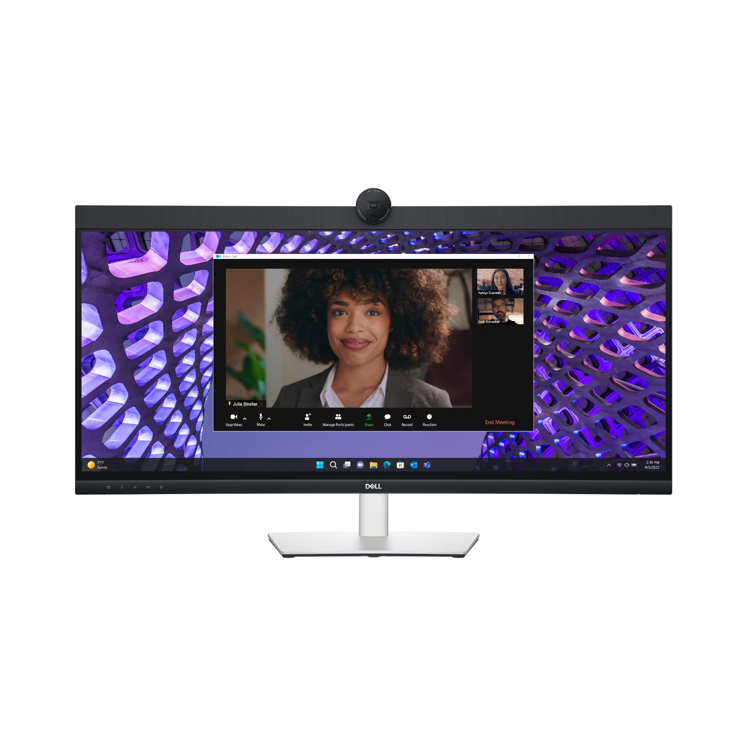 Dell P3424WEB 34" 21:9 60Hz IPS UWQHD Curved Conferencing Monitor — Being Shipped