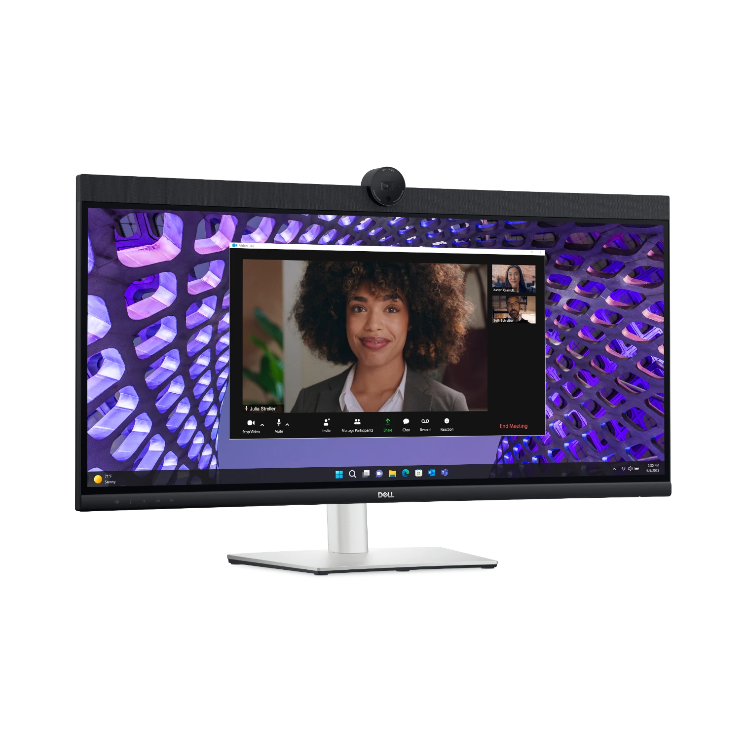 Dell P3424WEB 34" 21:9 60Hz IPS UWQHD Curved Conferencing Monitor — Being Shipped