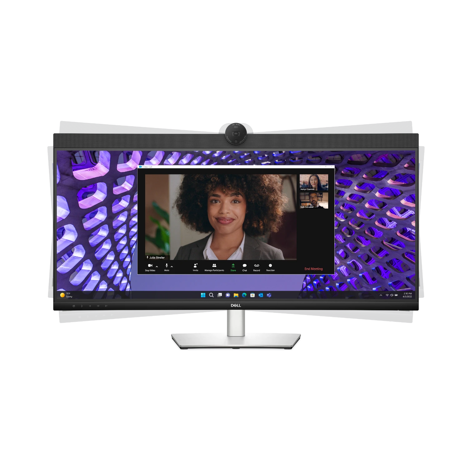 Dell P3424WEB 34" 21:9 60Hz IPS UWQHD Curved Conferencing Monitor — Being Shipped