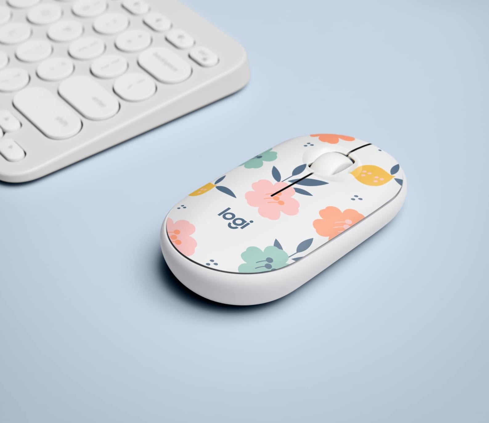 Logitech M340 Wireless Mouse (Floral Bouquet)