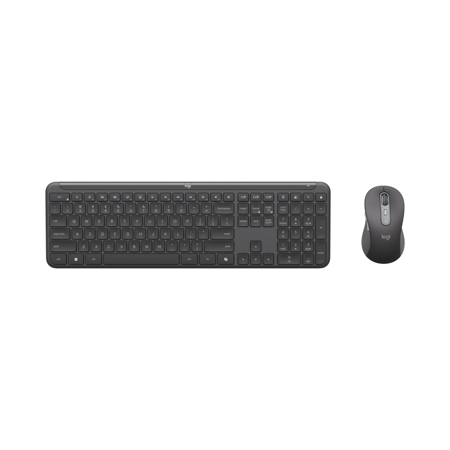 Logitech Signature Slim MK955 Wireless Keyboard & Mouse Combo (Copilot Edition)