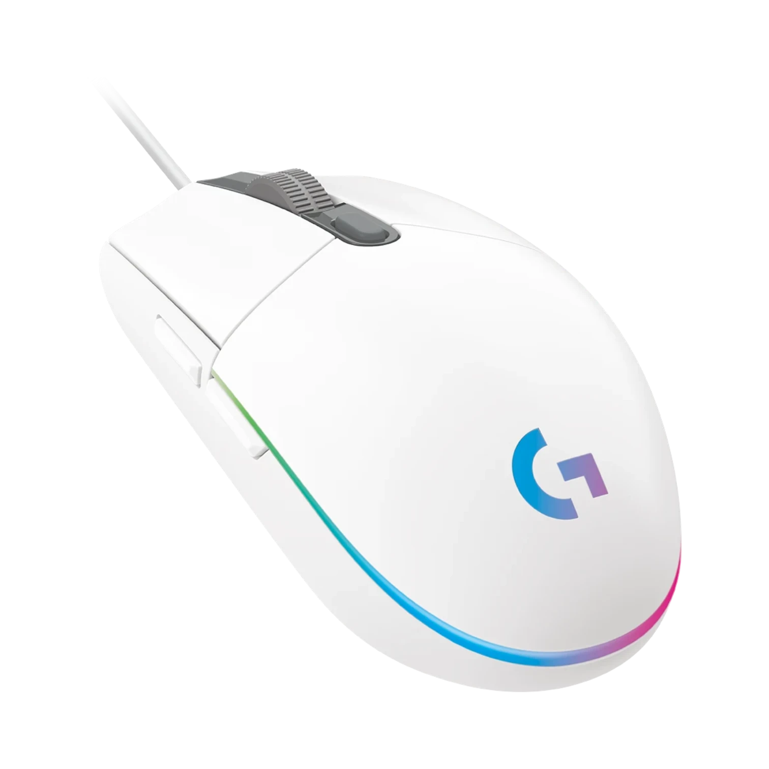 Logitech G203 Lightsync Gaming Optical USB Gaming Mouse (White)