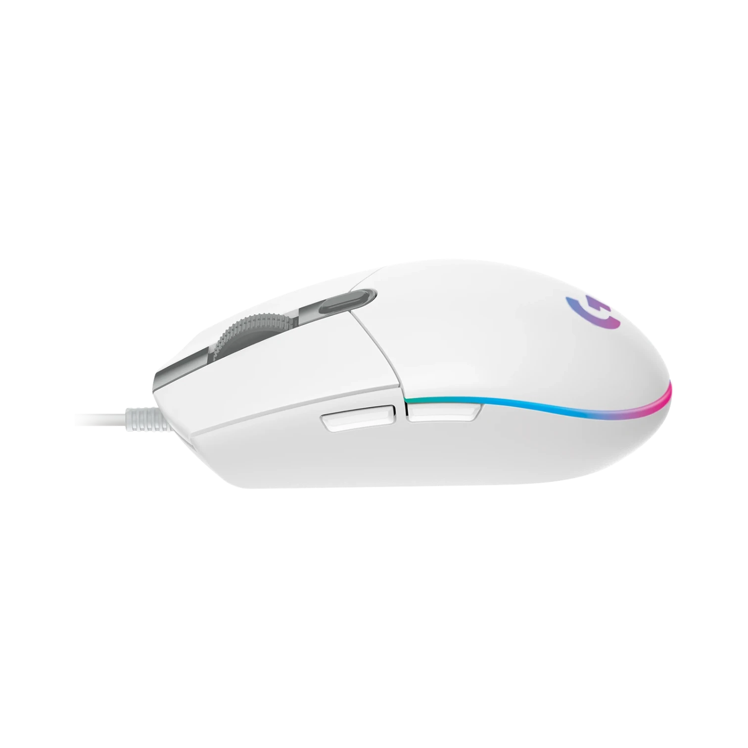 Logitech G203 Lightsync Gaming Optical USB Gaming Mouse (White)