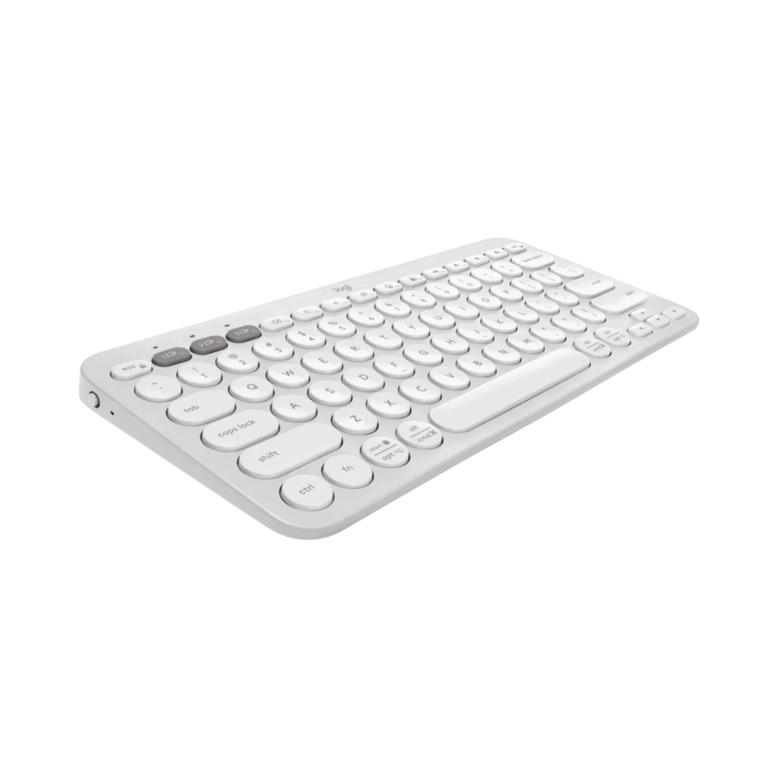 Logitech Pebble 2 Wireless Keyboard and Mouse Combo (Tonal White)