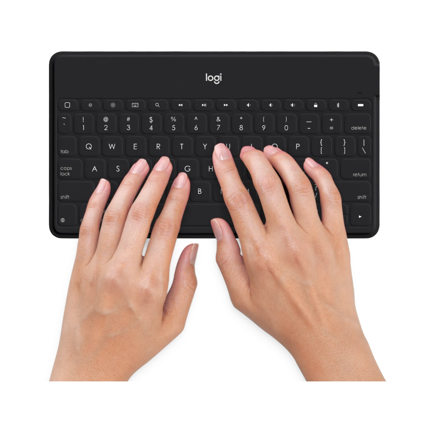 Logitech KEYS-TO-GO Wireless Keyboard (Stone)