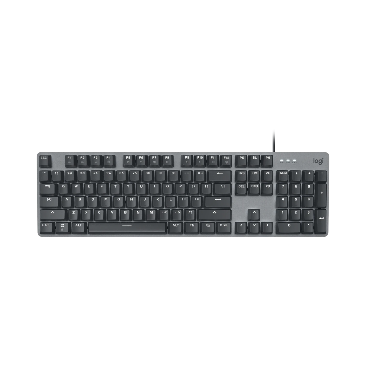 Logitech K845 Backlit Mechanical Keyboard (Logitech Blue Switches)