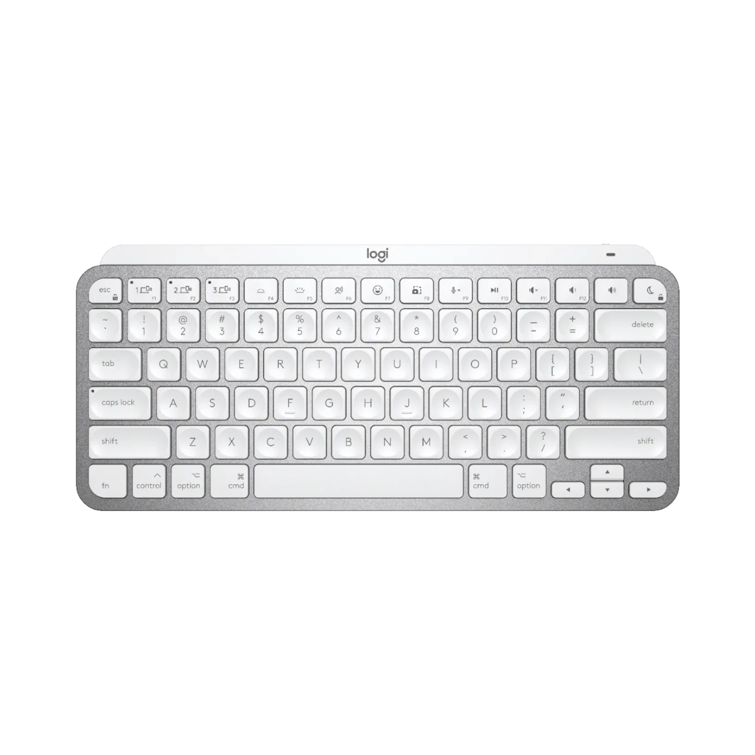 Logitech MX Keys Mini Wireless Keyboard for Mac (Pale Gray)