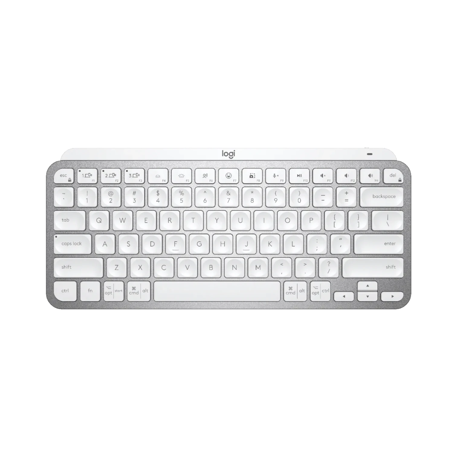 Logitech MX Keys Mini Wireless Keyboard (Pale Gray)