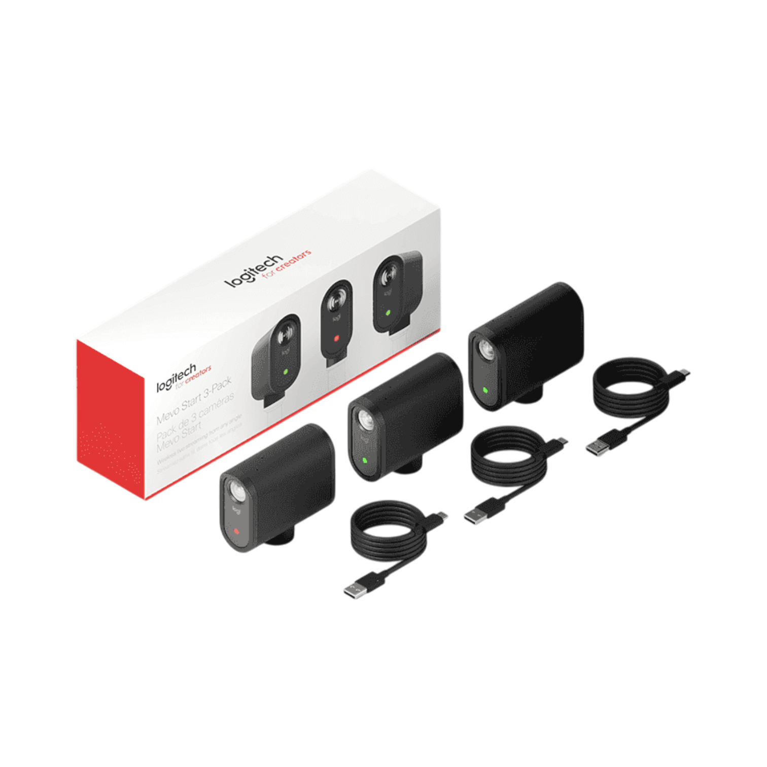 Logitech Mevo Start Live Streaming Camera (3-Pack) — Being Shipped