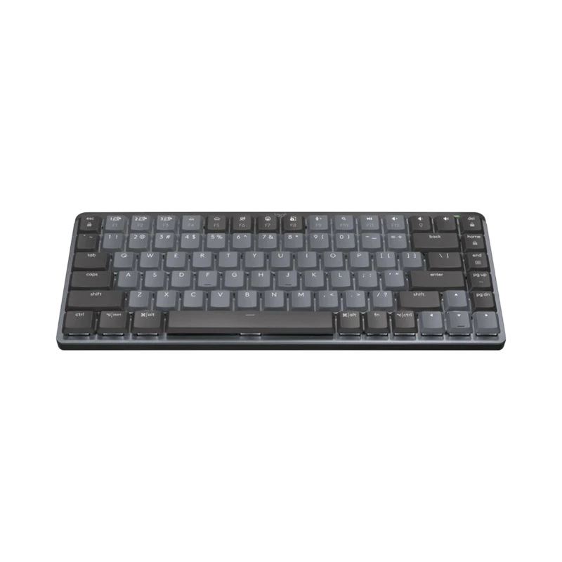 Logitech MX Mechanical Mini Wireless Keyboard (Gray, Clicky)