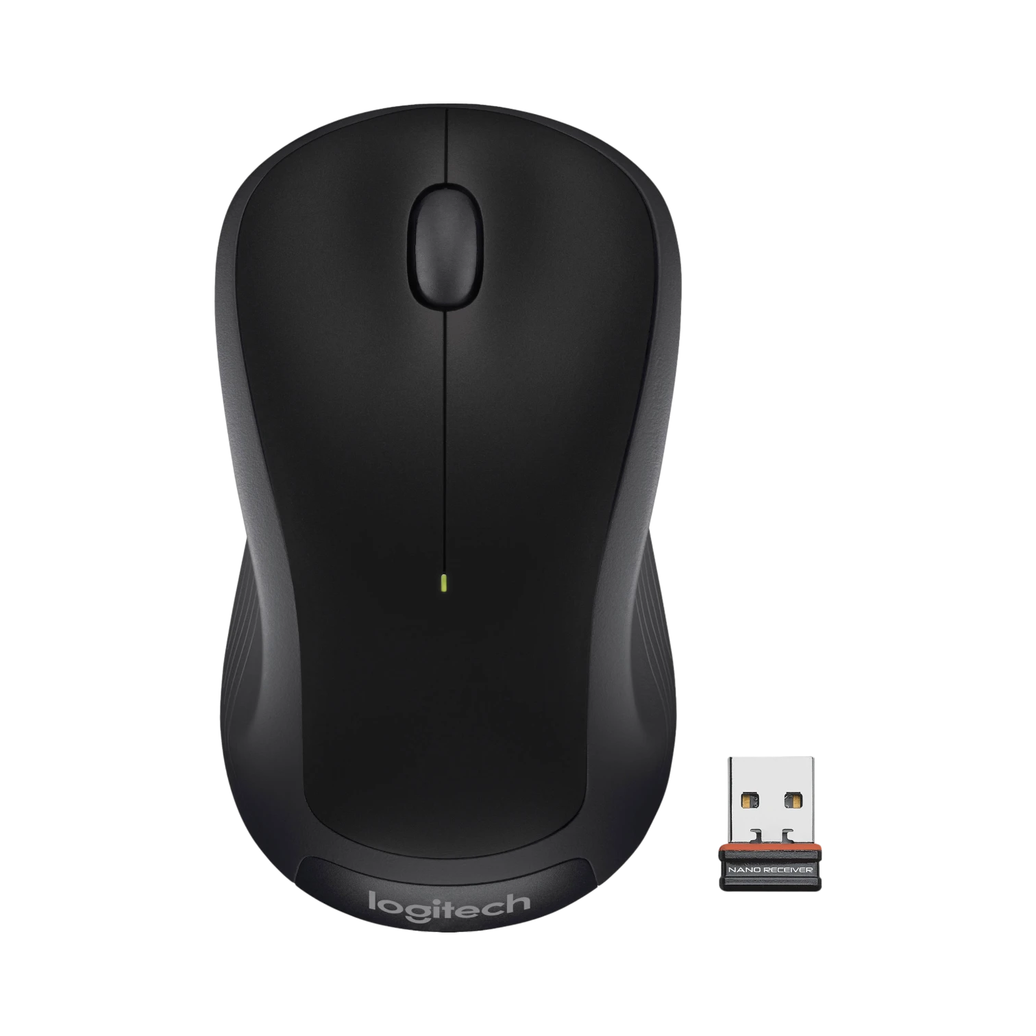 Logitech M310 Wireless Ambidextrous Optical USB Mouse (Black)