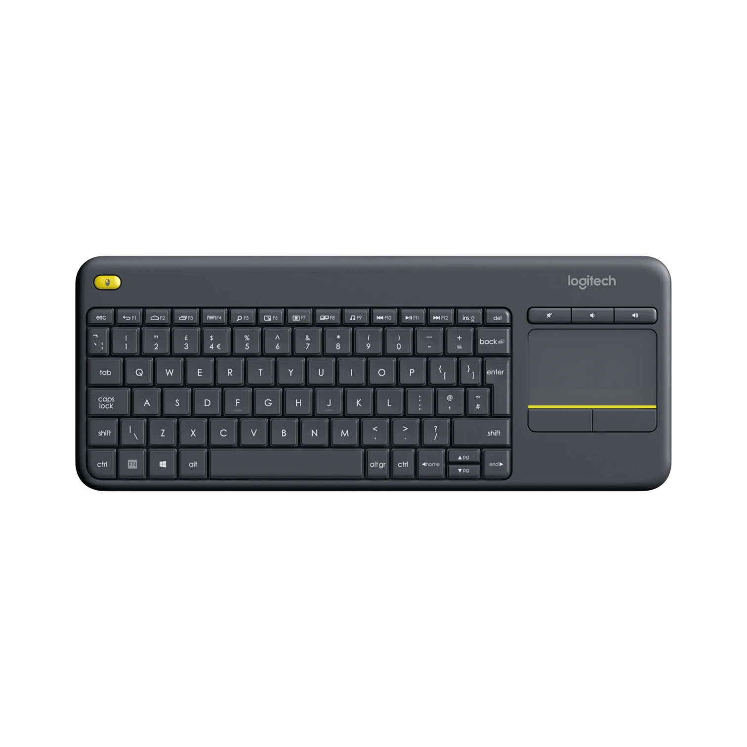 Logitech K400 Plus Wireless Touch Keyboard