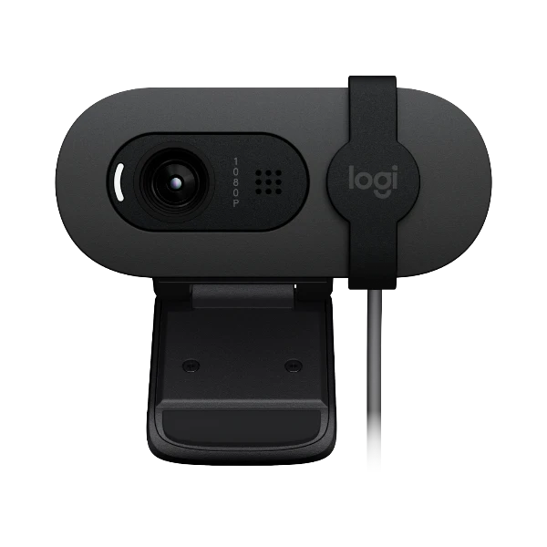 Logitech Brio 100 1080p Full HD Webcam (Graphite) — Being Shipped