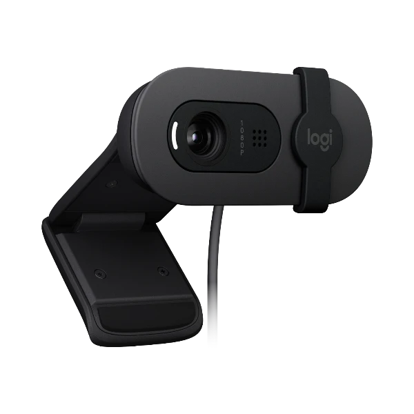 Logitech Brio 100 1080p Full HD Webcam (Graphite) — Being Shipped