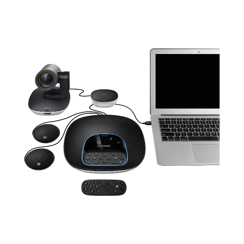 Logitech GROUP Video Conferencing System with Expansion Mics — Being Shipped