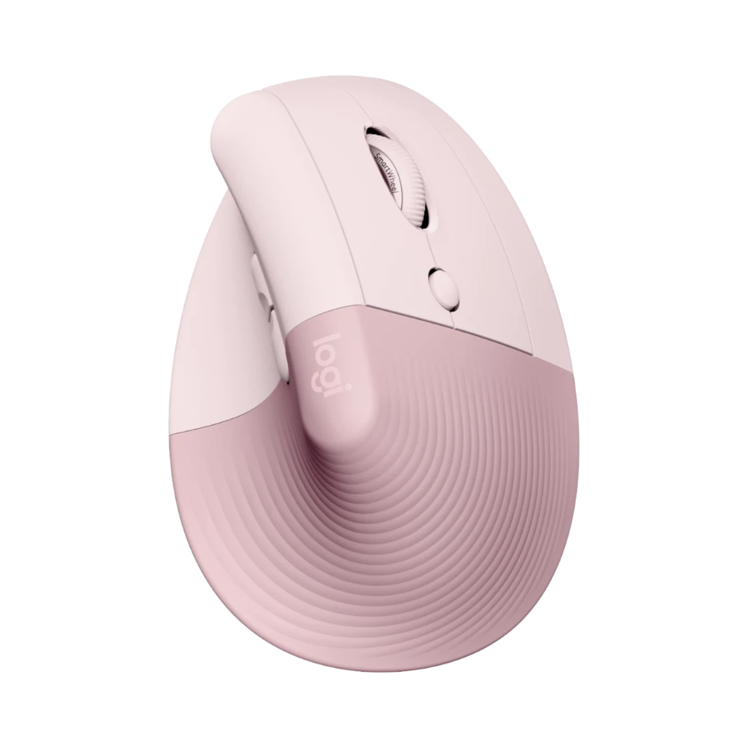 Logitech Lift Vertical Ergonomic Wireless Mouse (Rose)