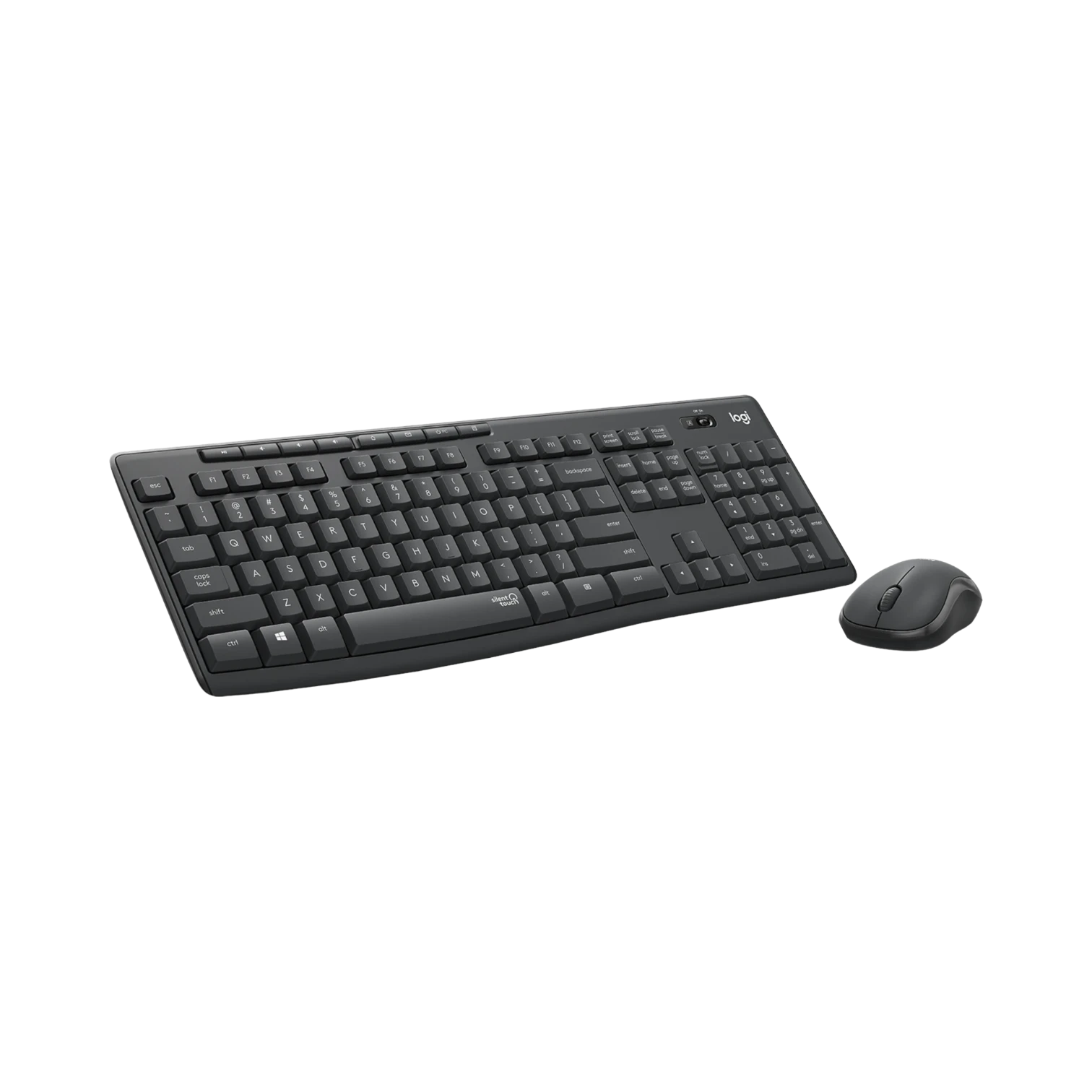 Logitech MK295 Silent Wireless Keyboard & Mouse Combo (Graphite)