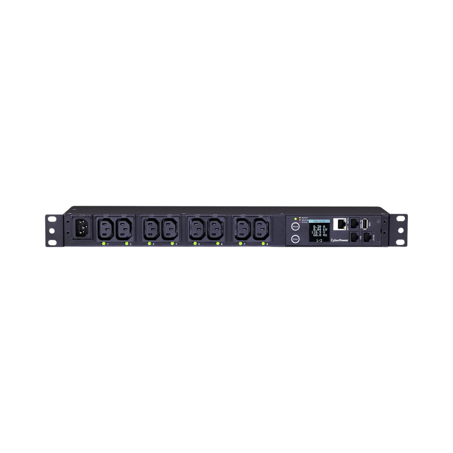 CyberPower PDU81004 Switched Metered-by-Outlet Power Distribution Unit