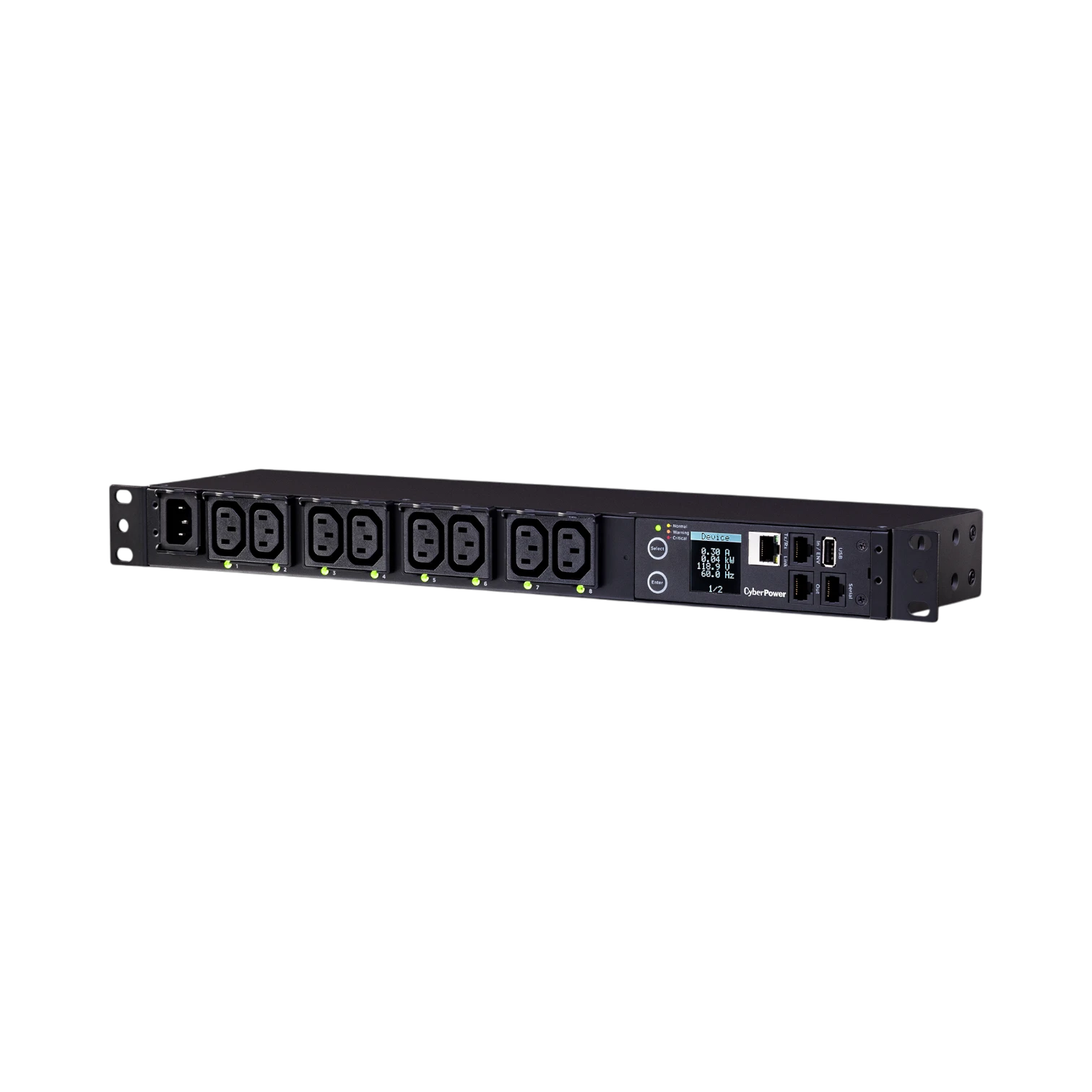 CyberPower PDU81004 Switched Metered-by-Outlet Power Distribution Unit