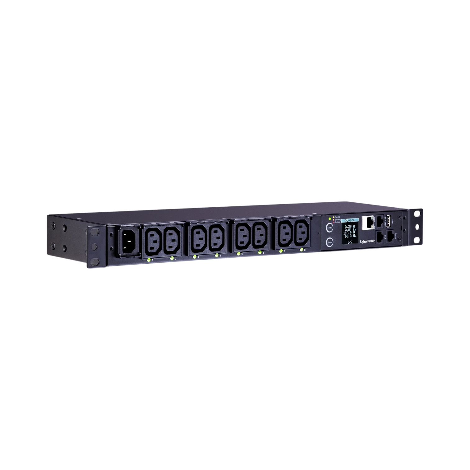 CyberPower PDU81004 Switched Metered-by-Outlet Power Distribution Unit