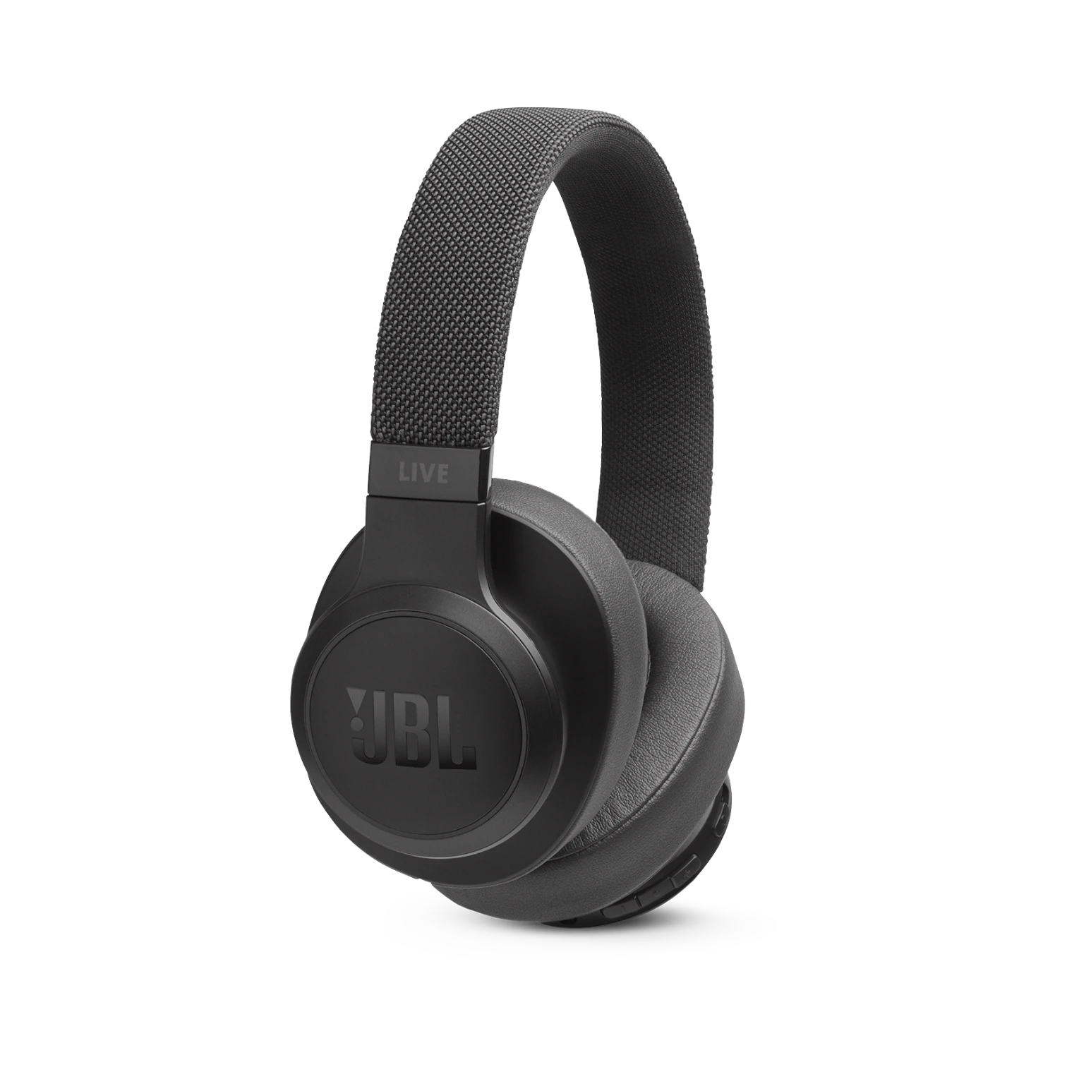 JBL LIVE 500BT Wireless Over-Ear Headphones (Black)