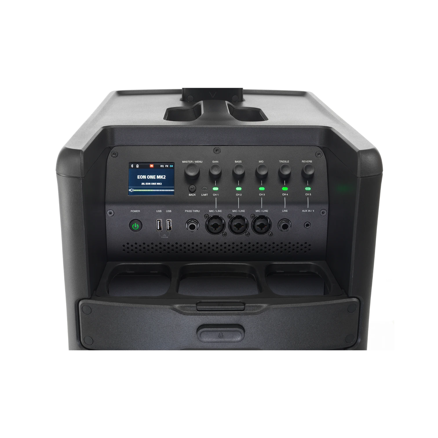 JBL EON ONE MK2 All-in-One, Battery-Powered Column PA with Built-In Mixer and DSP