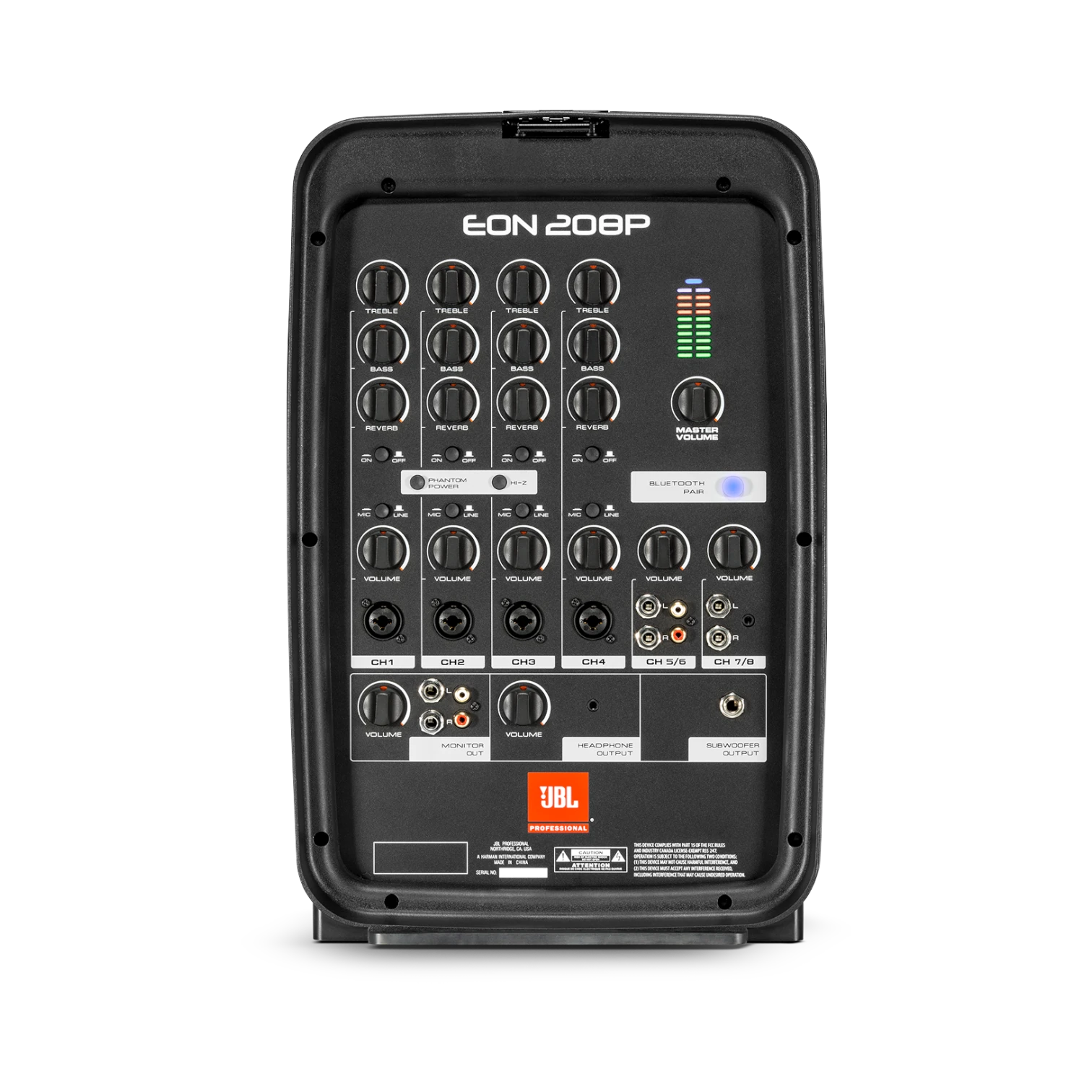 JBL EON208P Personal PA System with 8-Channel Mixer and Bluetooth