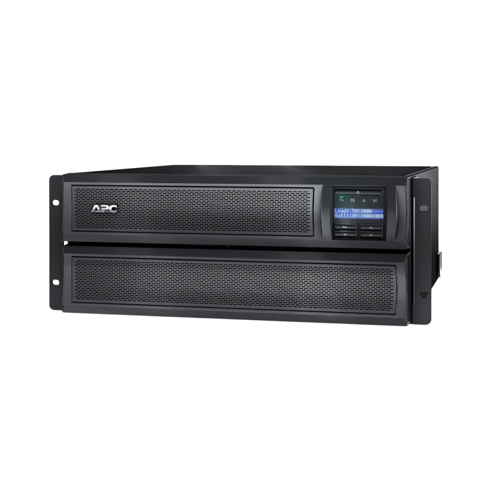 APC Smart-UPS X, Line Interactive, 3kVA, Rack/tower 4U, 100V-127V, 6x 5-15R+3x 5-20R+1x L5-30R NEMA, SmartSlot, Extended runtime, Short depth, TAA