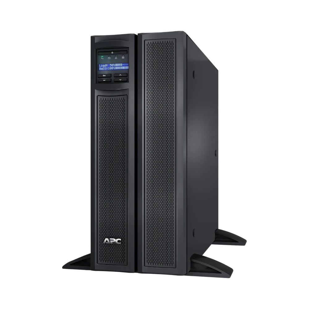 APC Smart-UPS X, Line Interactive, 3kVA, Rack/tower 4U, 100V-127V, 6x 5-15R+3x 5-20R+1x L5-30R NEMA, SmartSlot, Extended runtime, Short depth, TAA