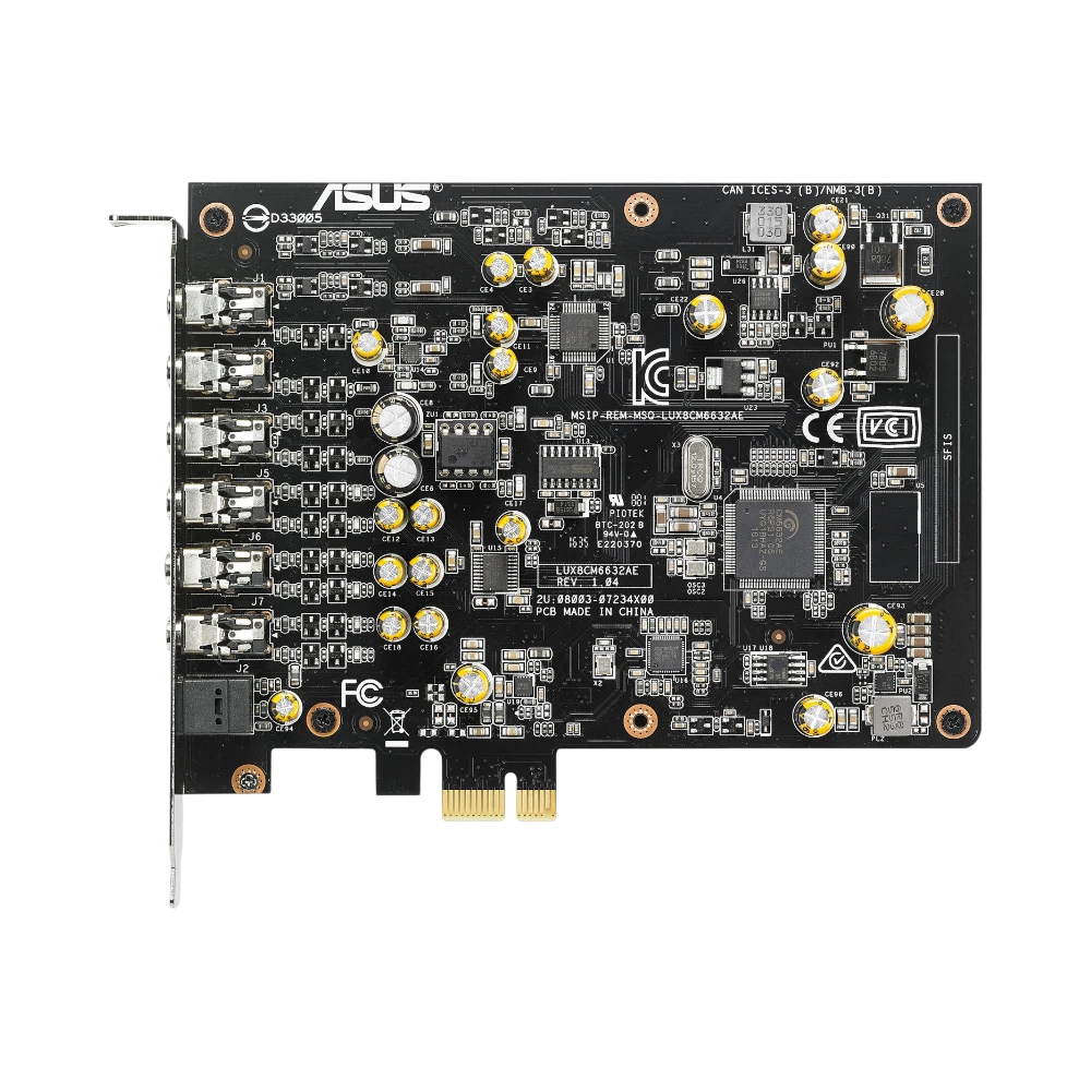 ASUS Xonar AE 7.1-Channel PCIe Gaming Audio Card with EMI Back Plate