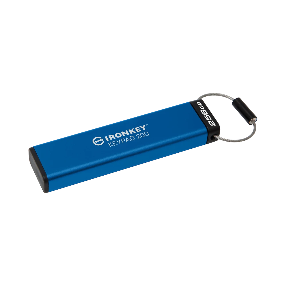 Kingston IronKey Keypad 200 256GB USB-A 3.2 Gen 1 Flash Drive — Being Shipped