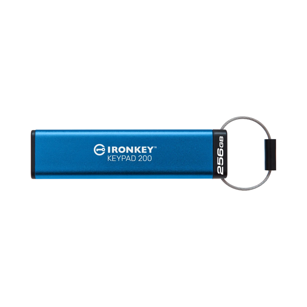 Kingston IronKey Keypad 200 256GB USB-A 3.2 Gen 1 Flash Drive — Being Shipped