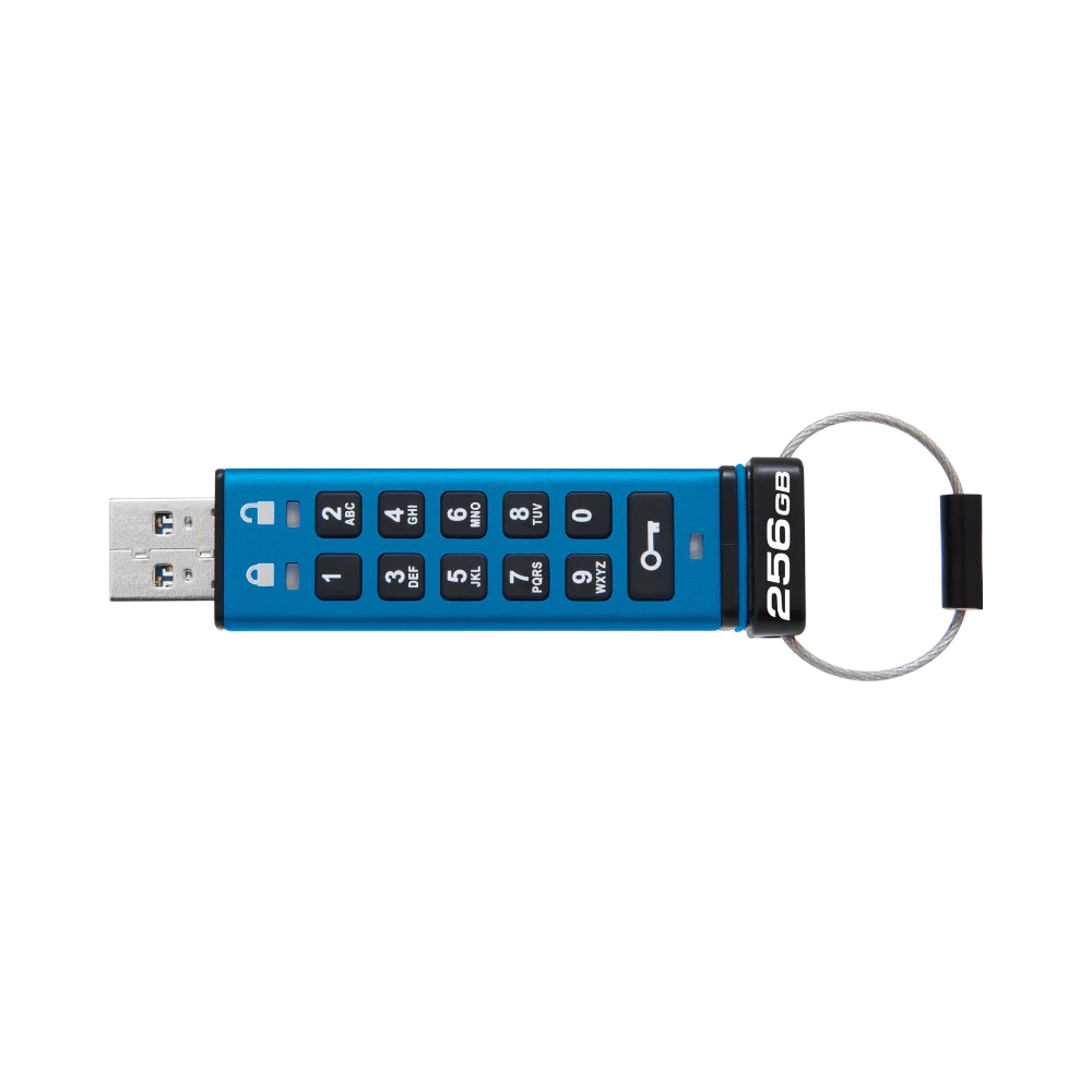 Kingston IronKey Keypad 200 256GB USB-A 3.2 Gen 1 Flash Drive — Being Shipped