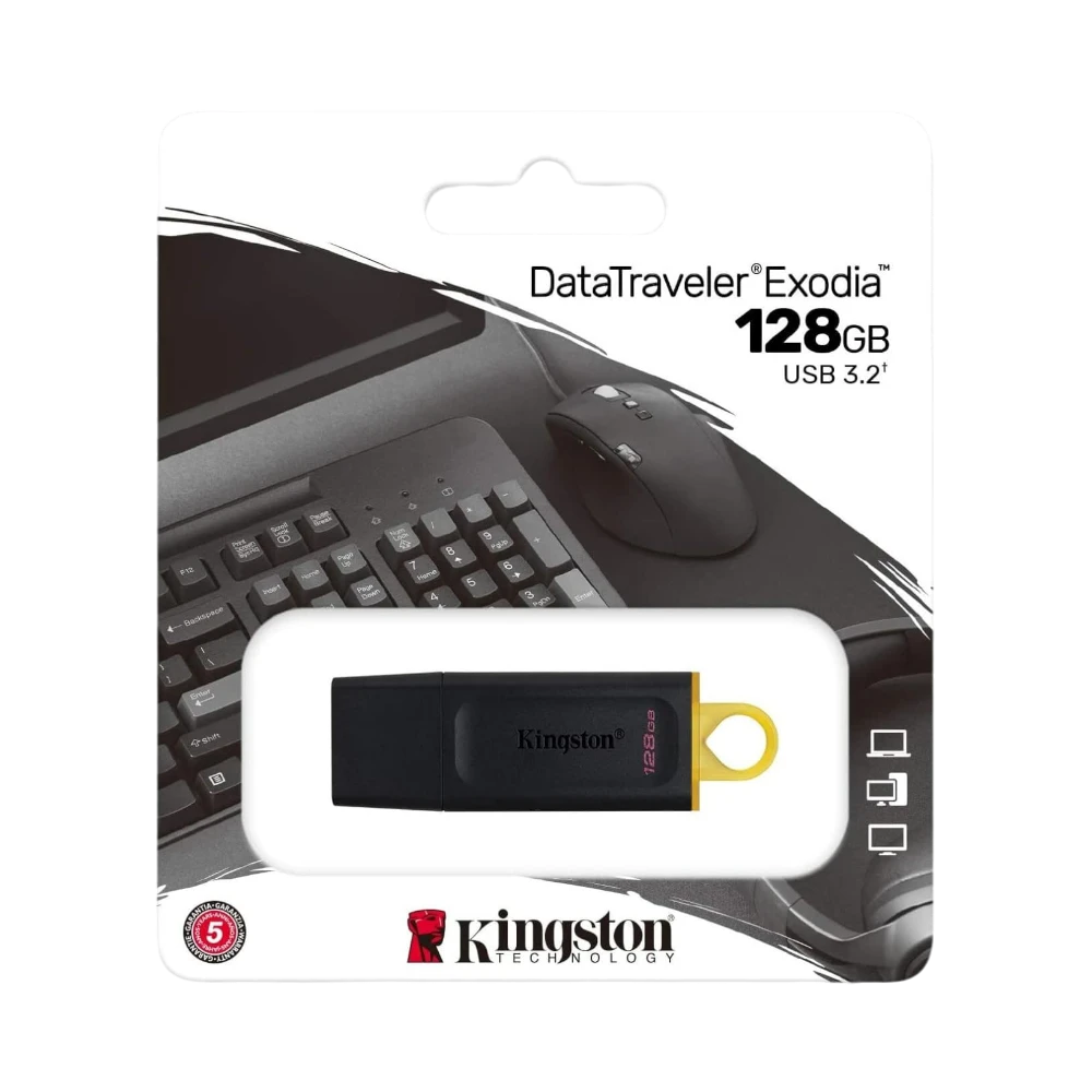 Kingston DataTraveler Exodia 128GB USB 3.2 Flash Drive — Being Shipped