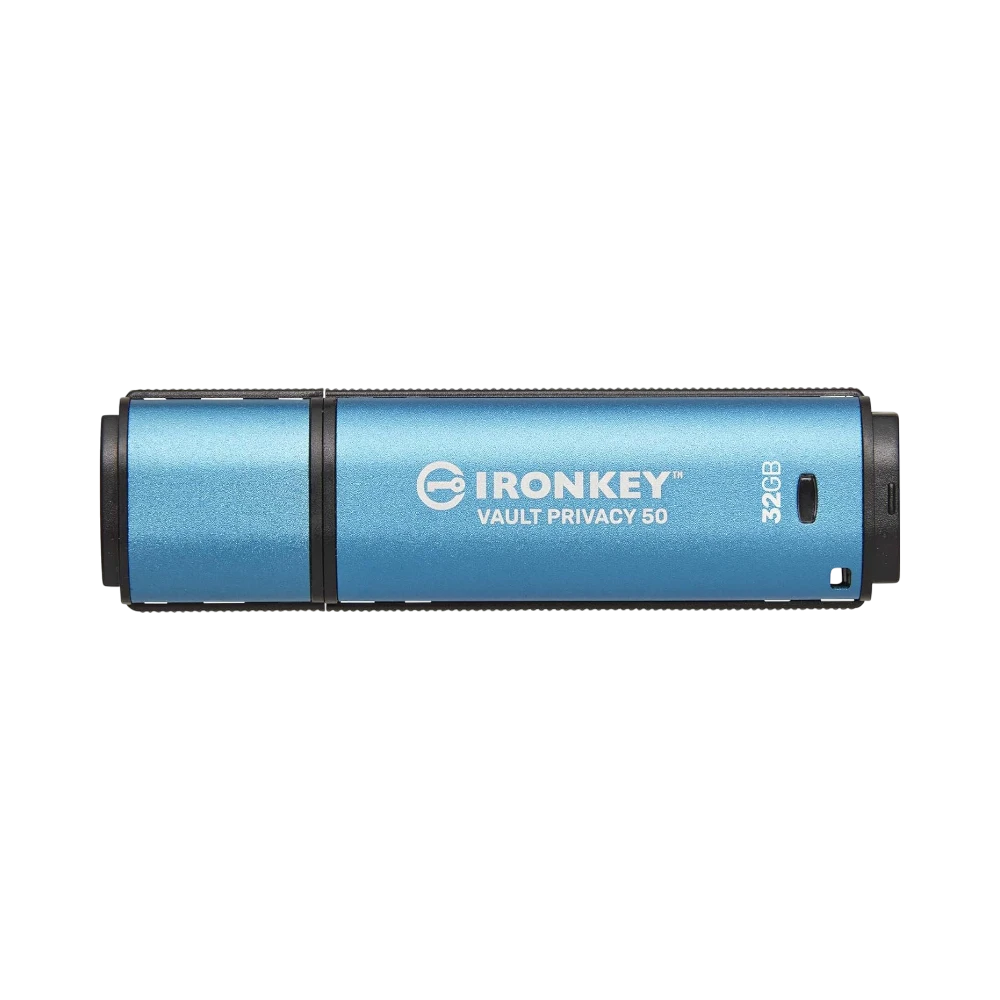 Kingston Ironkey Vault Privacy 50 32GB USB Type-A Flash Drive — Being Shipped