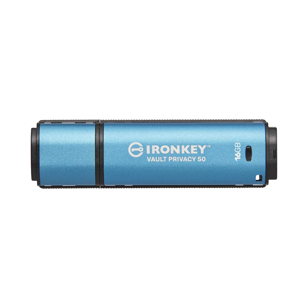 Kingston IronKey Vault Privacy 50 128GB Multi-Password Encrypted USB Flash Drive