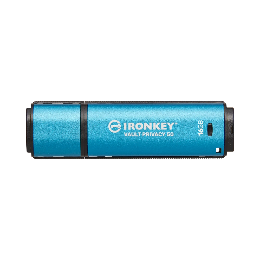 Kingston IronKey Vault Privacy 50 Series 16GB USB-A 3.2 Gen 1 Flash Drive — Being Shipped